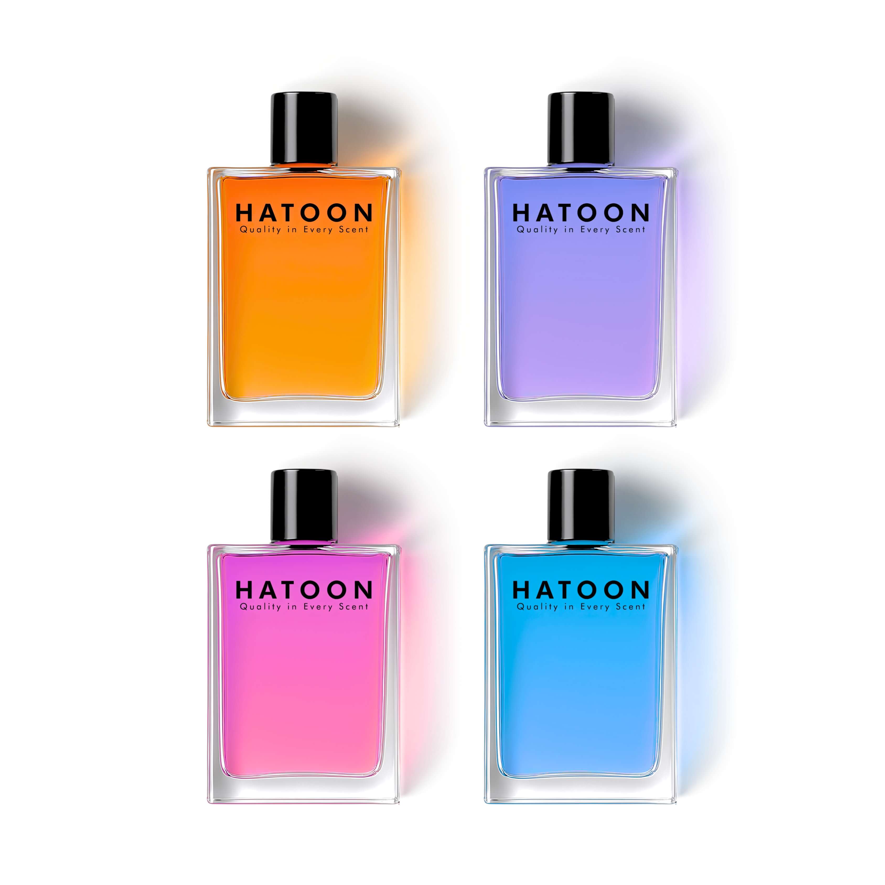 ‫4 عطور حجم 110مل‬