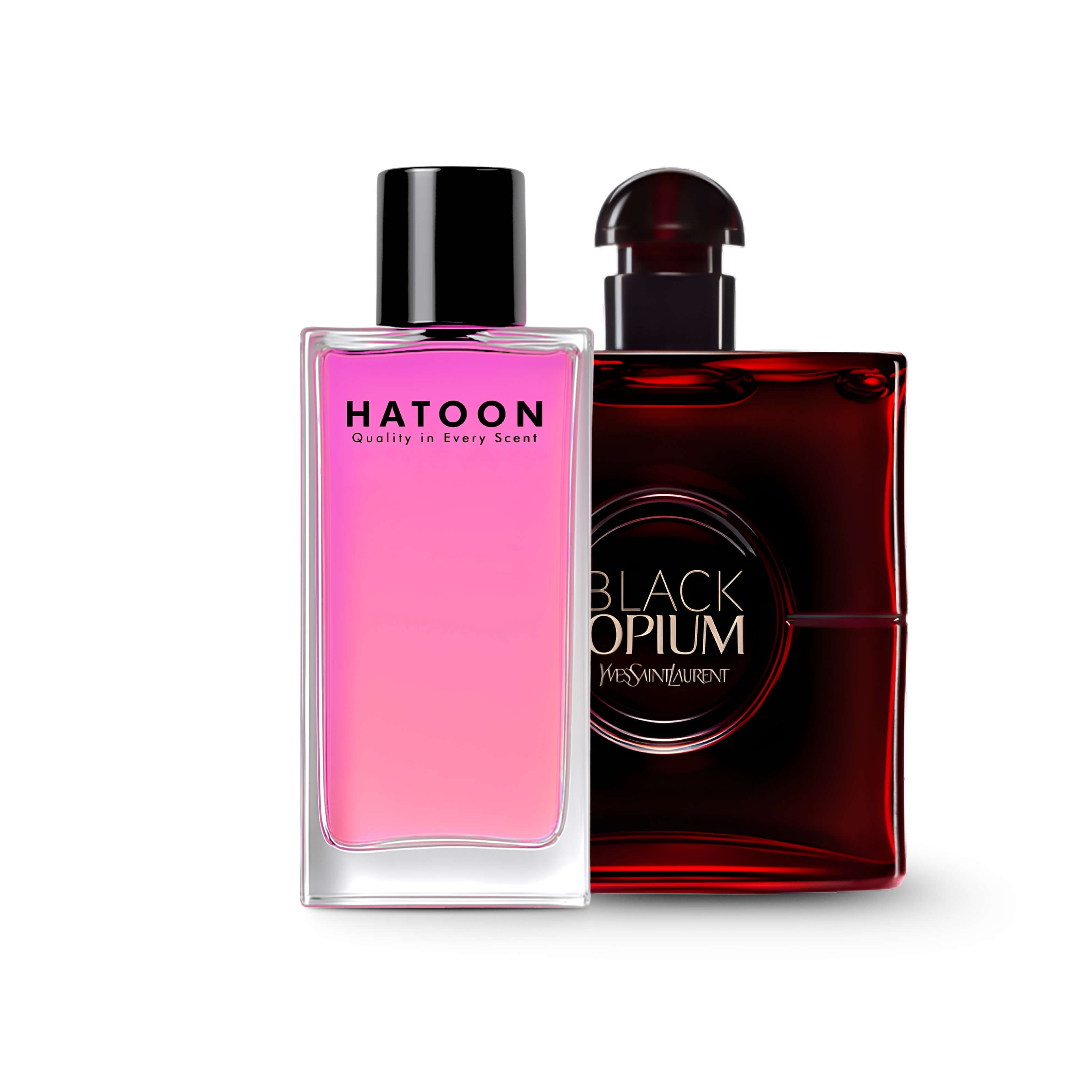 YVES SAINT LAURENT BLACK OPIUM OVER RED
